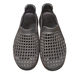 Lusso Cloud Pelli Slip On Womens 11 Pre-Owned Loafer Black Perforated EVA Shoes